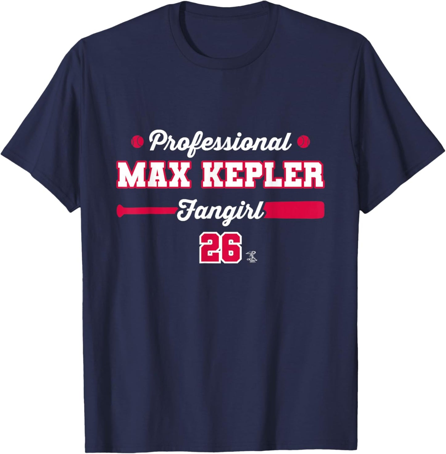 Max Kepler Professional Fangirl Gameday T-Shirt - T-Shirt | Navy