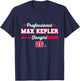 Max Kepler Professional Fangirl Gameday T-Shirt - T-Shirt | Navy
