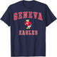 Geneva High School Eagles C1 T-Shirt - T-Shirt | Navy