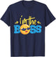 I'm The Boss Sunglasses For Kids T-Shirt - T-Shirt | Navy