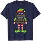 I'm the Clumsy Elf Christmas Multiple Sclerosis MS T-Shirt - T-Shirt | Navy