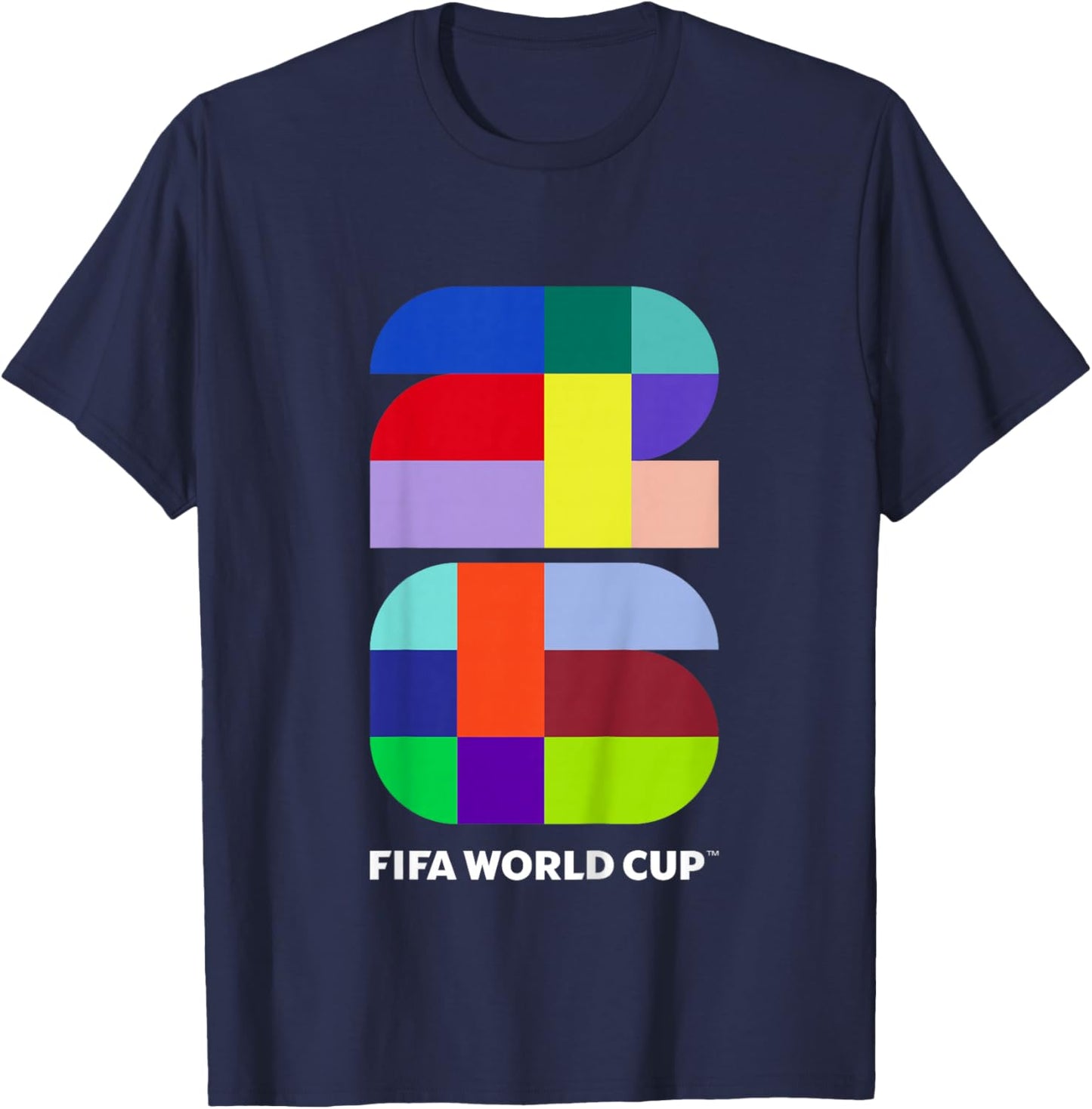 Kids FIFA World CUP26 FIFA Host Country Logo Color T-Shirt - T-Shirt | Navy