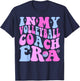 In My Volleyball Coach Era Volleyball Lover Coach Sports T-Shirt - T-Shirt | Navy