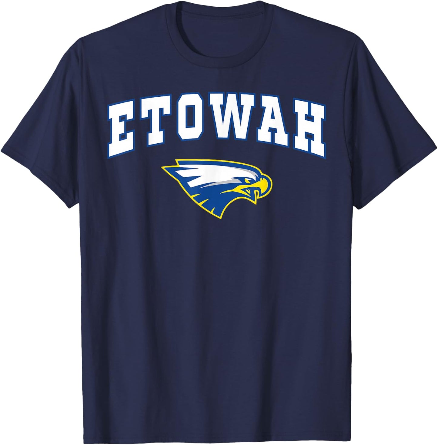 Etowah High School Eagles C2 T-Shirt - T-Shirt | Navy