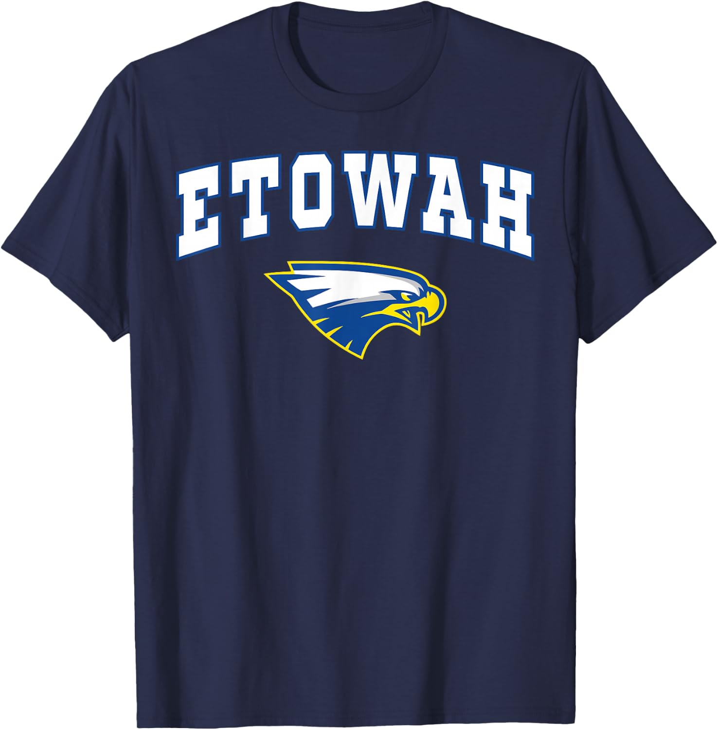 Etowah High School Eagles C2 T-Shirt - T-Shirt | Navy
