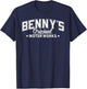 Benny's Motorworks White Original T-Shirt - T-Shirt | Navy