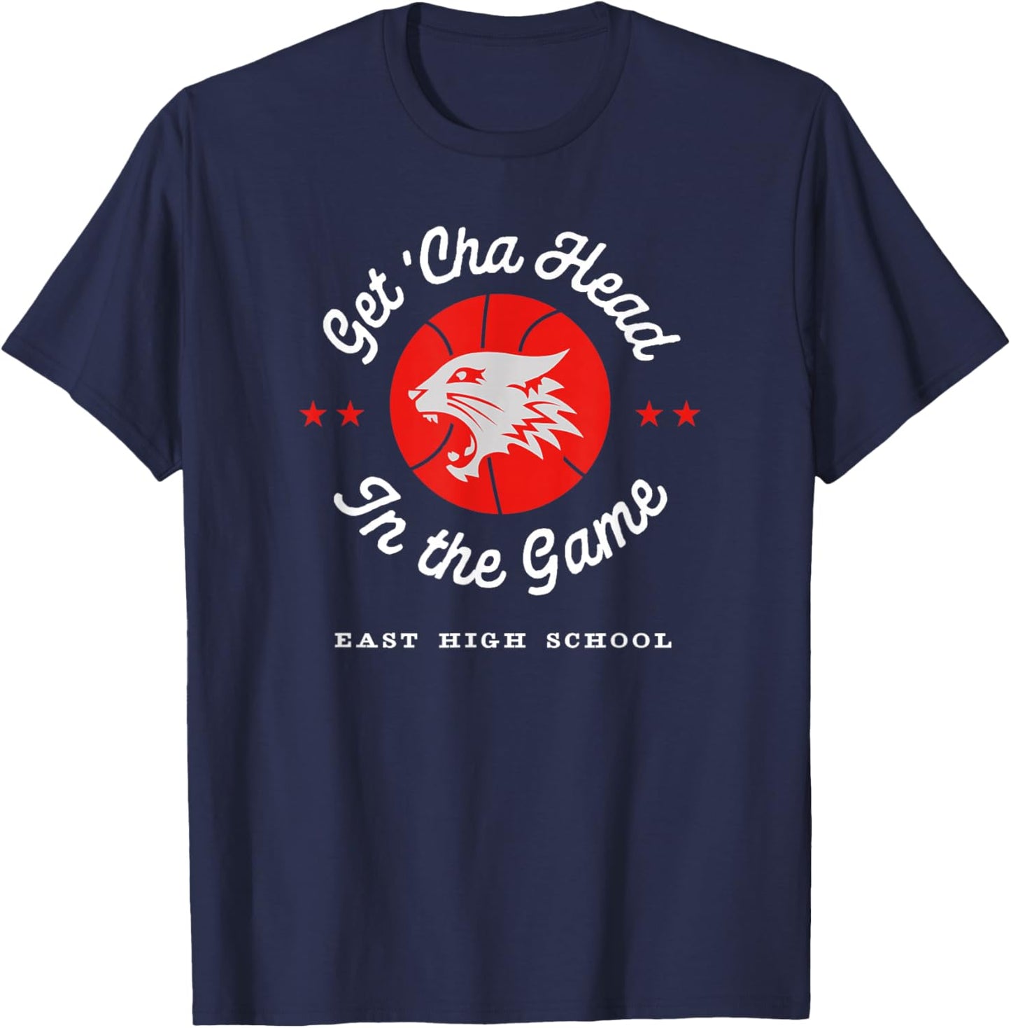 Disney High School Musical The Series In The Game Mascot T-Shirt - T-Shirt | Navy