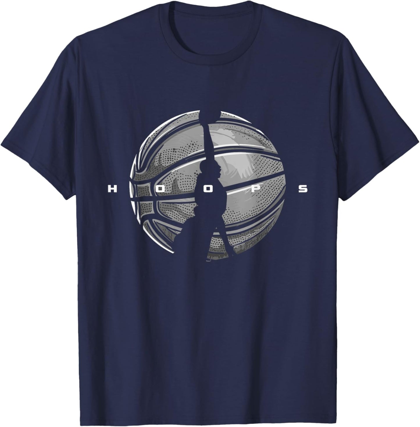 Basketball Clothing - Basketball T-Shirt - T-Shirt | Navy