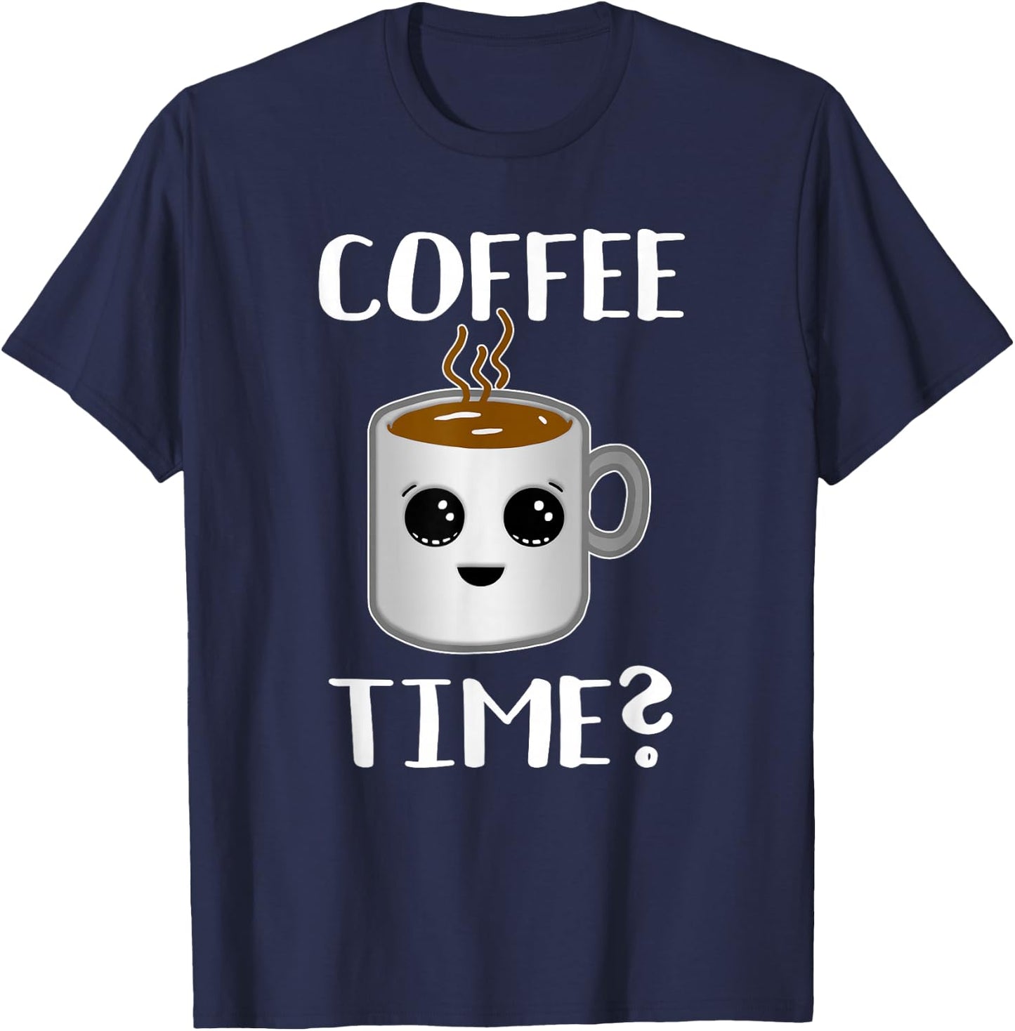 Nice Coffee Time Joke - Great Brewmaster / Cafe Barista T-Shirt - T-Shirt | Navy