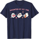 Haunted By My TBR, To Be Read Funny Halloween Book Lover T-Shirt - T-Shirt | Navy