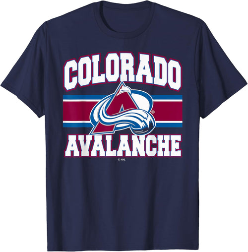 Colorado Avalanche Stripe Black Officially Licensed