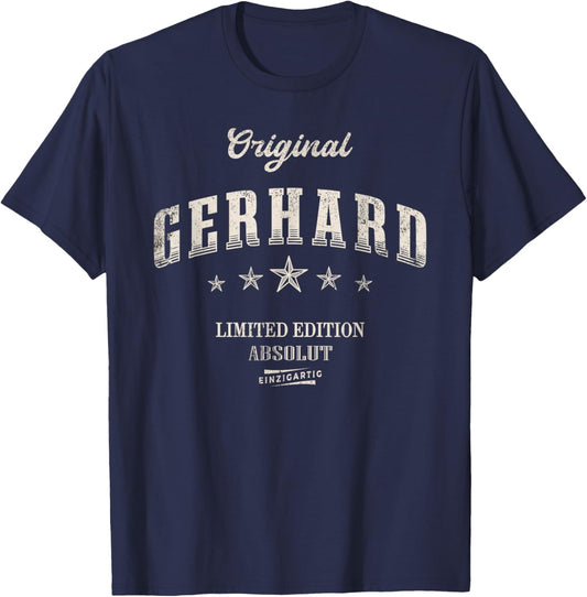 Original Gerhard T-Shirt - T-Shirt | Navy