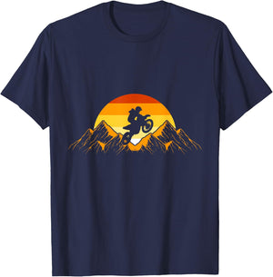 MX Motocross Biker Dirt Bike - Supercross T-Shirt - T-Shirt | Navy