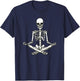 Yoga Skeleton T-Shirt - T-Shirt | Navy