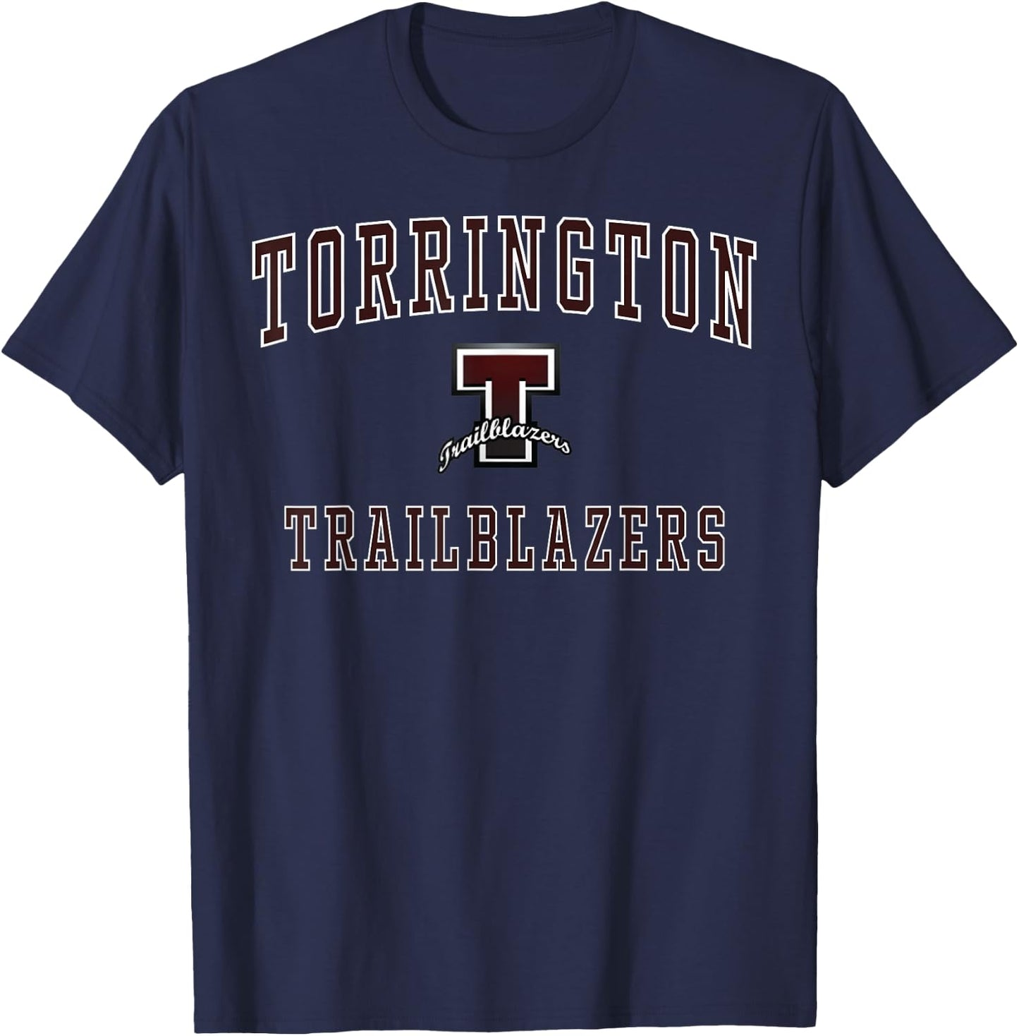Torrington High School Trailblazers C1 T-Shirt - T-Shirt | Navy