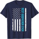 Best Godfather USA T-Shirt - T-Shirt | Navy