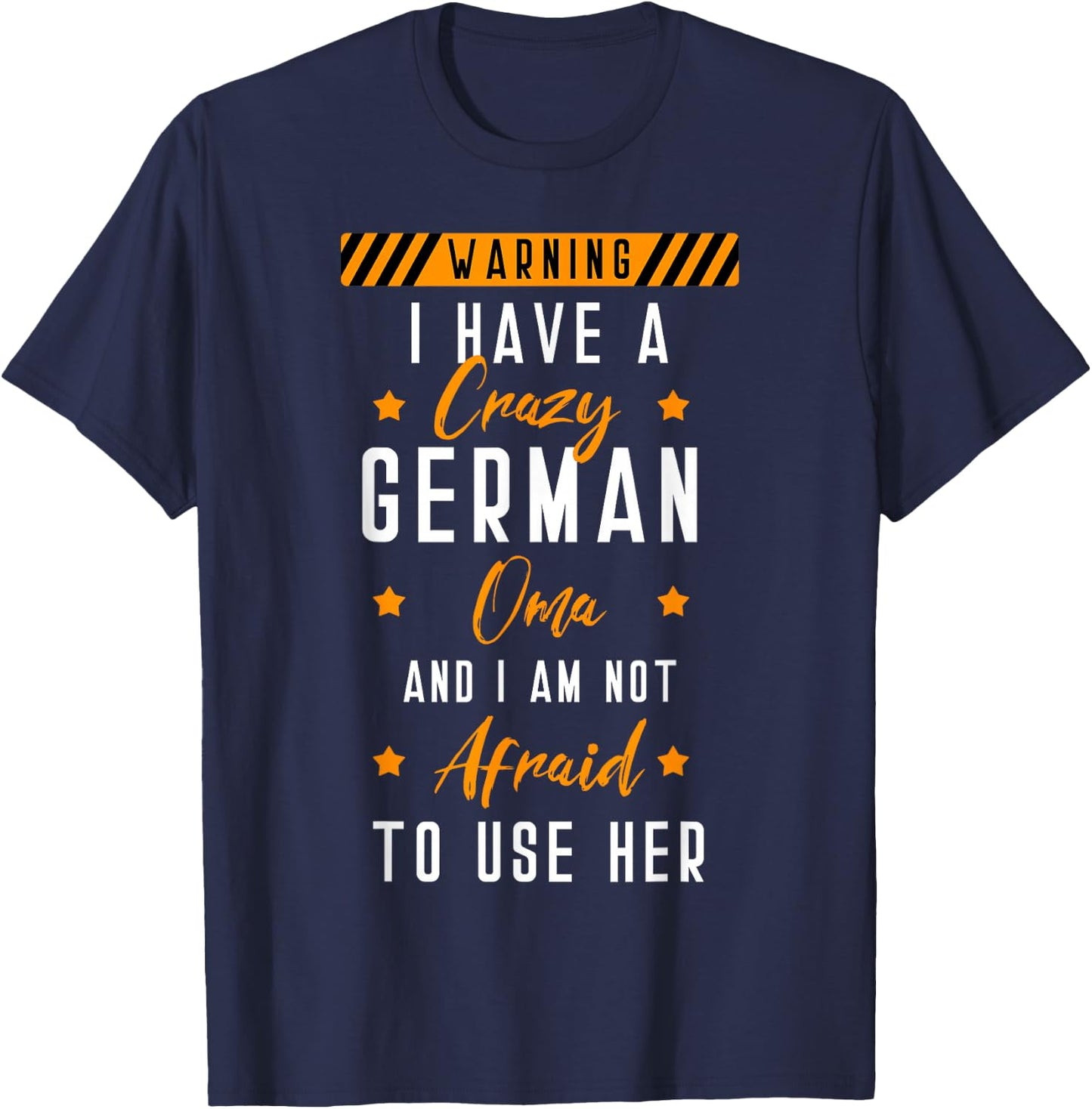 German Oma Deutschland Grandmother Germany Grandchildren T-Shirt - T-Shirt | Navy