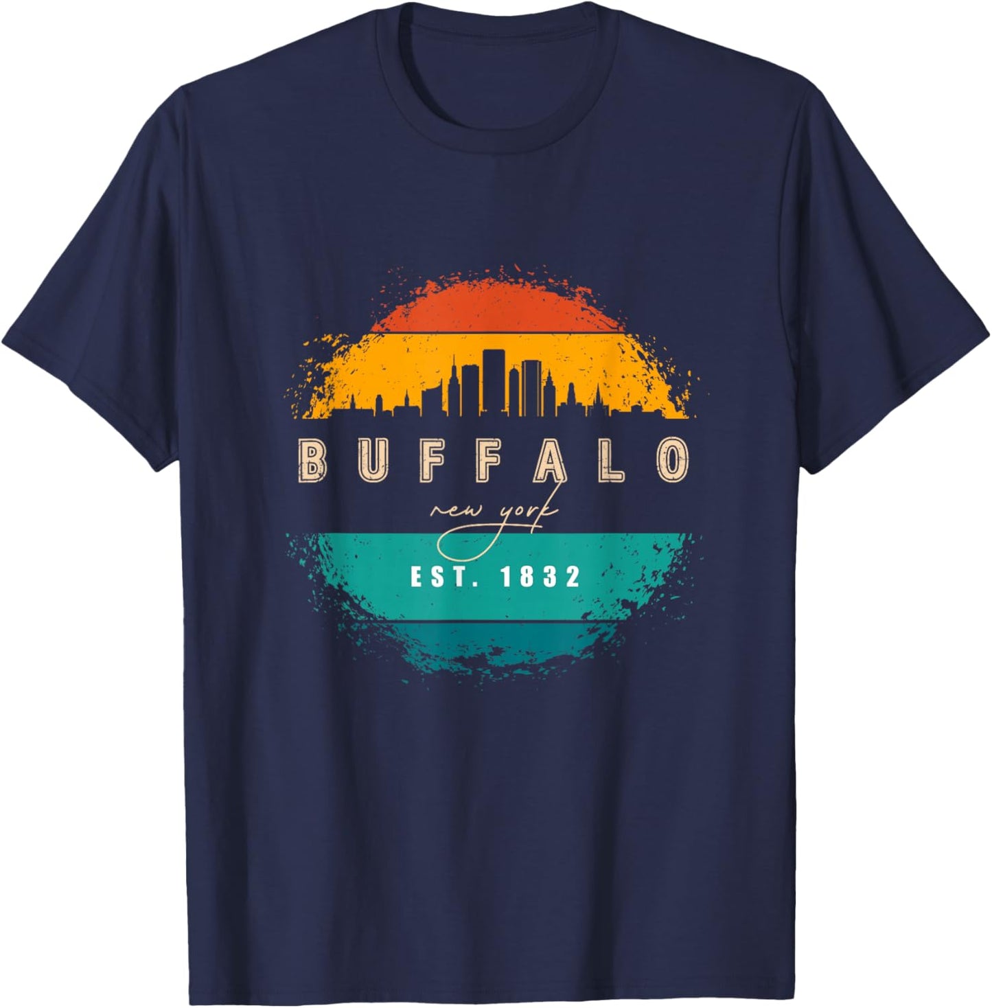 City of Buffalo New York T-Shirt - T-Shirt | Navy