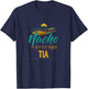 Nacho Average Tia Gift Funny Cinco De Mayo Sombrero T-Shirt - T-Shirt | Navy