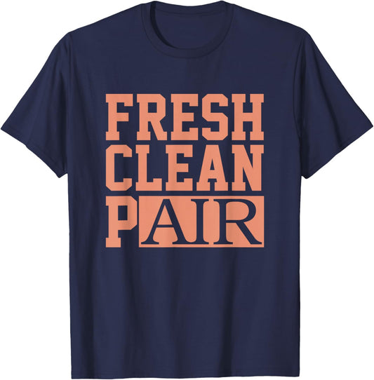 Concrete And Luxury Fresh Clean Pair Crimson Bliss T-Shirt - T-Shirt | Navy