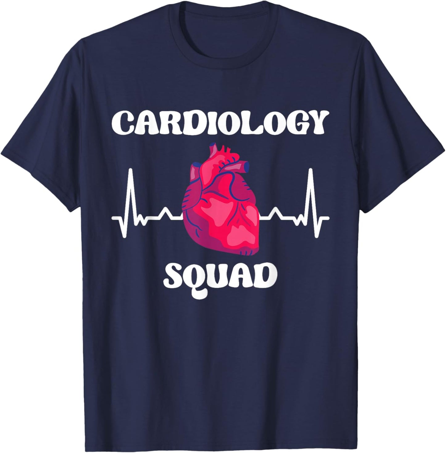 Cardiology Nurse Cardiologist T-Shirt - T-Shirt | Navy