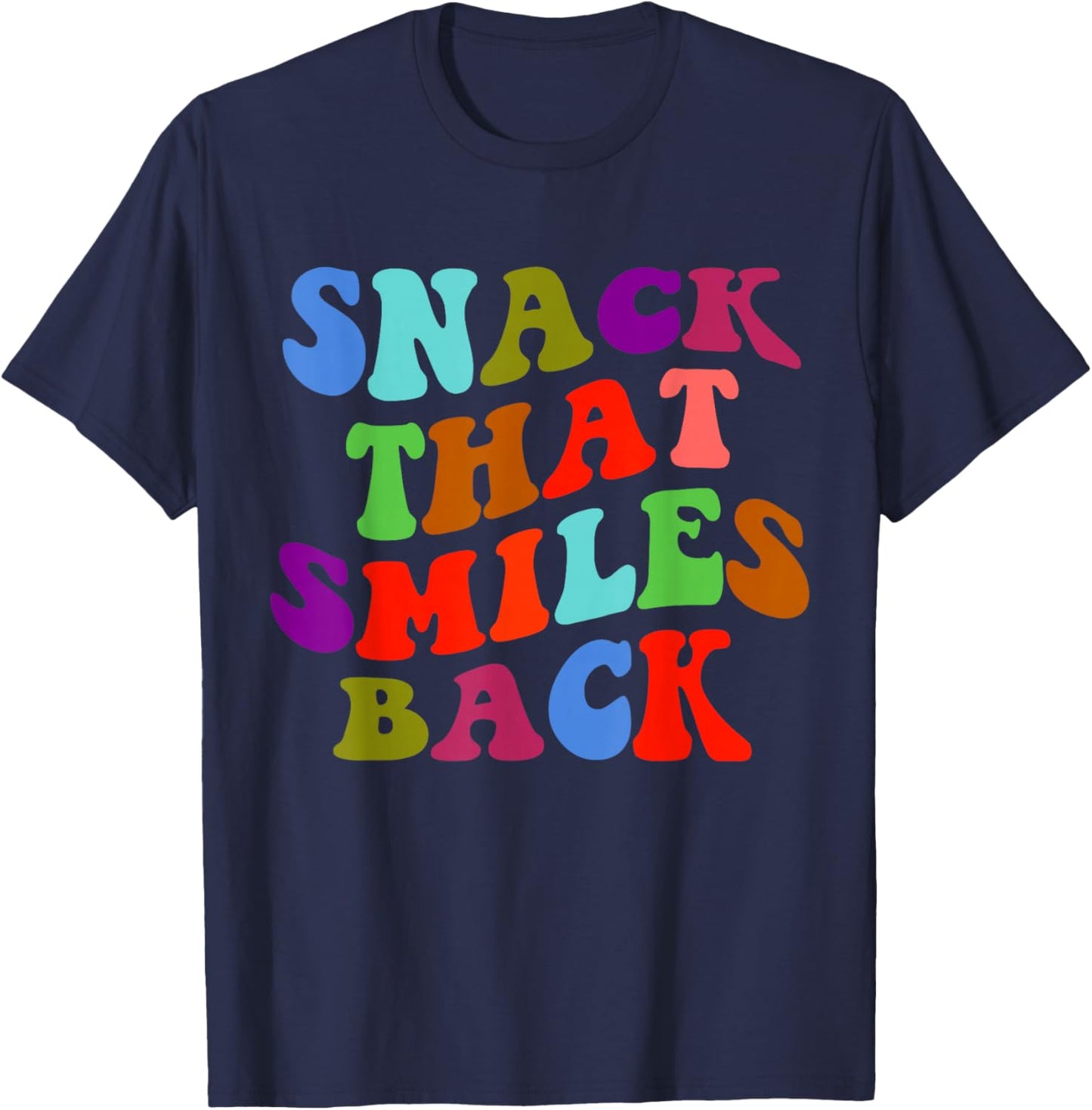 Snack That Smiles Back T-Shirt - T-Shirt | Navy
