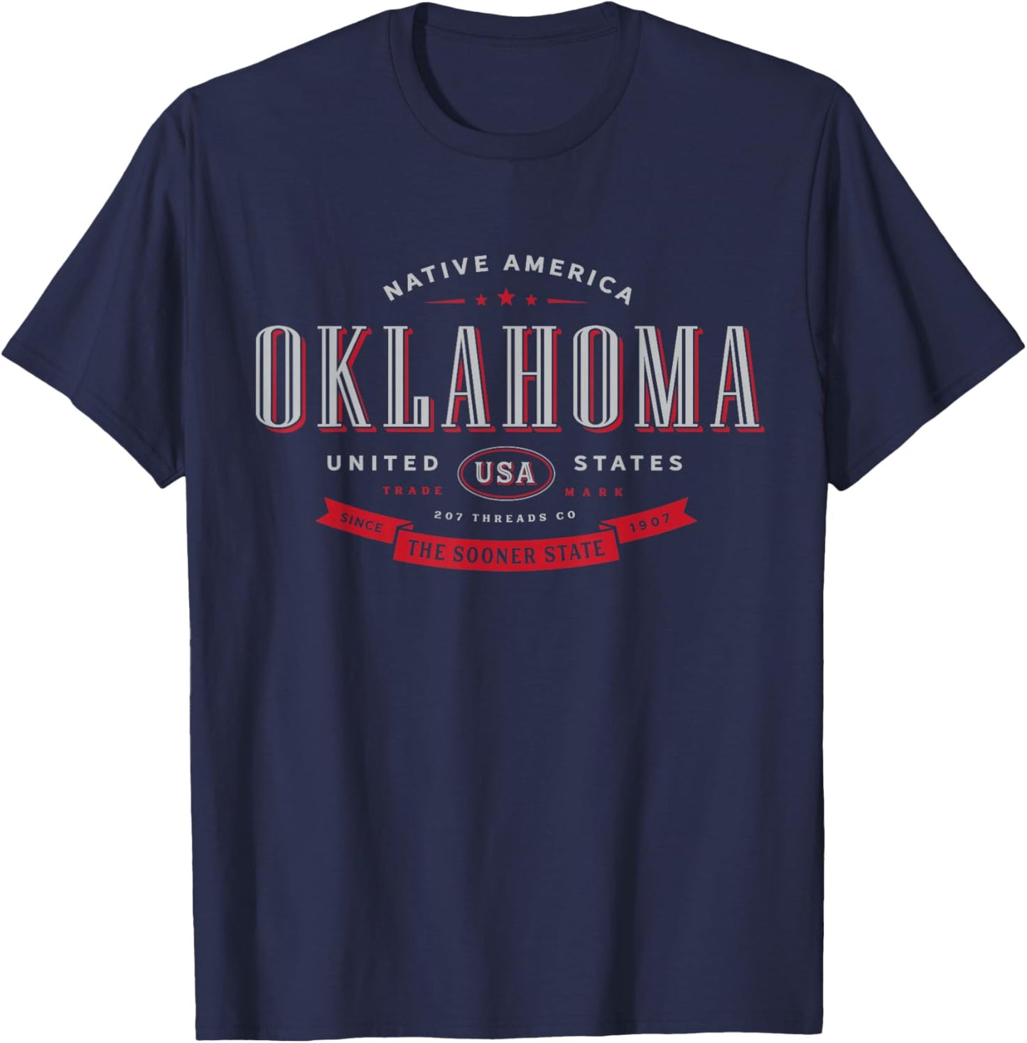 Oklahoma T-Shirt - T-Shirt | Navy