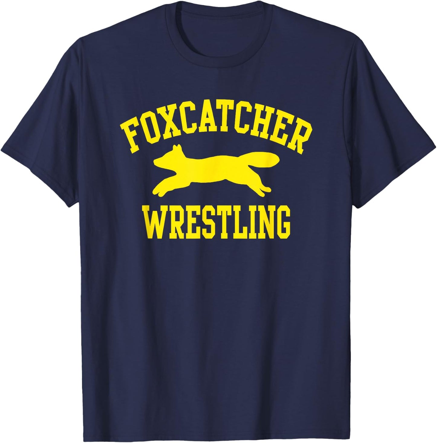 Wayward Men's Foxcatcher Wrestling , Blue, Small T-Shirt - T-Shirt | Navy