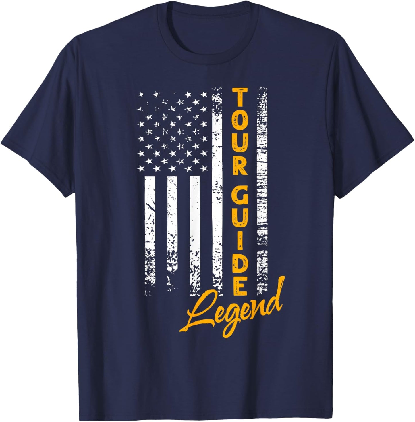 American Tour Guide Legend T-Shirt - T-Shirt | Navy