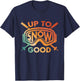 Cool Skiing Design Women Ski Skier Snow Skiing Lover T-Shirt - T-Shirt | Navy
