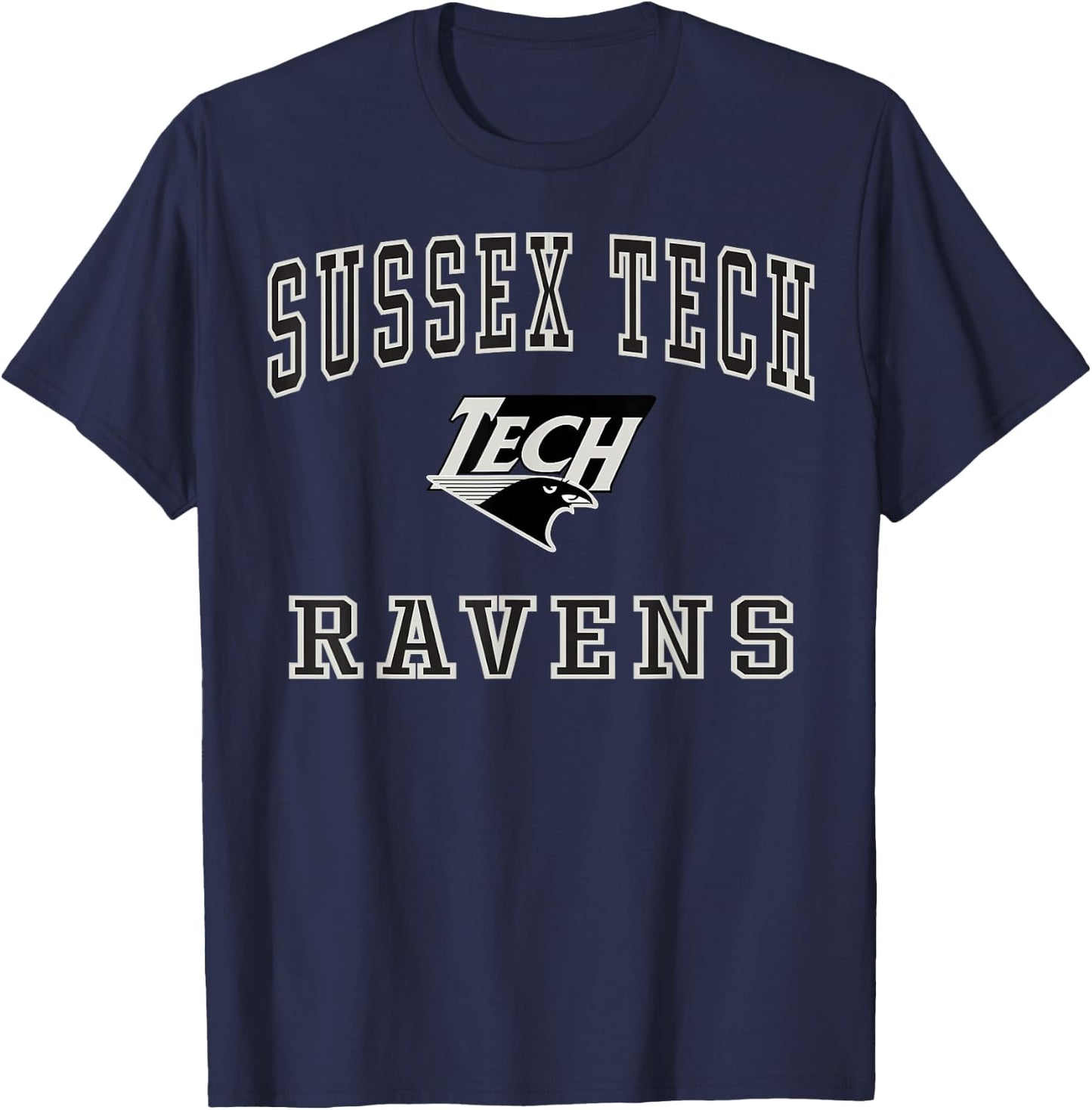 Sussex Tech High School Ravens C1 T-Shirt - T-Shirt | Navy