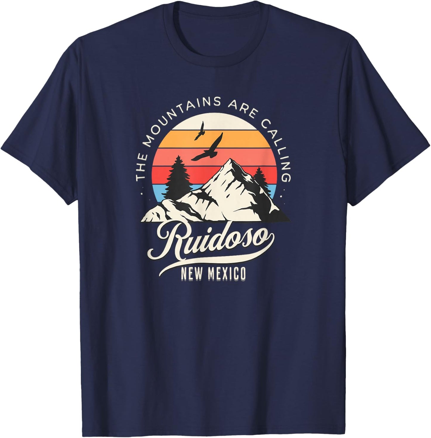 Ruidoso New Mexico T-Shirt - T-Shirt | Navy