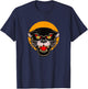 Vintage Traditional Tattoo Panther T-Shirt - T-Shirt | Navy