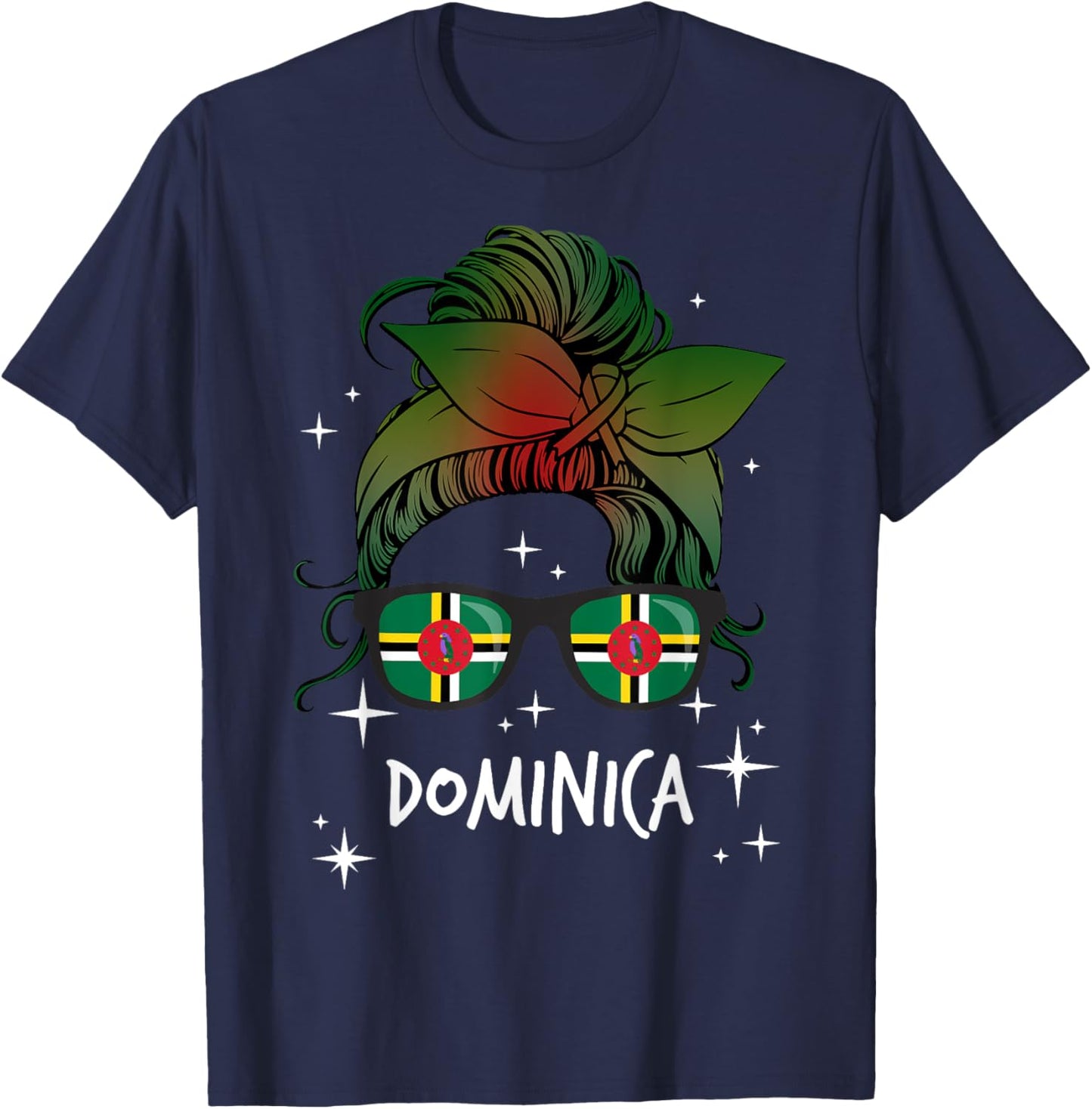 Dominica T-Shirt - T-Shirt | Navy