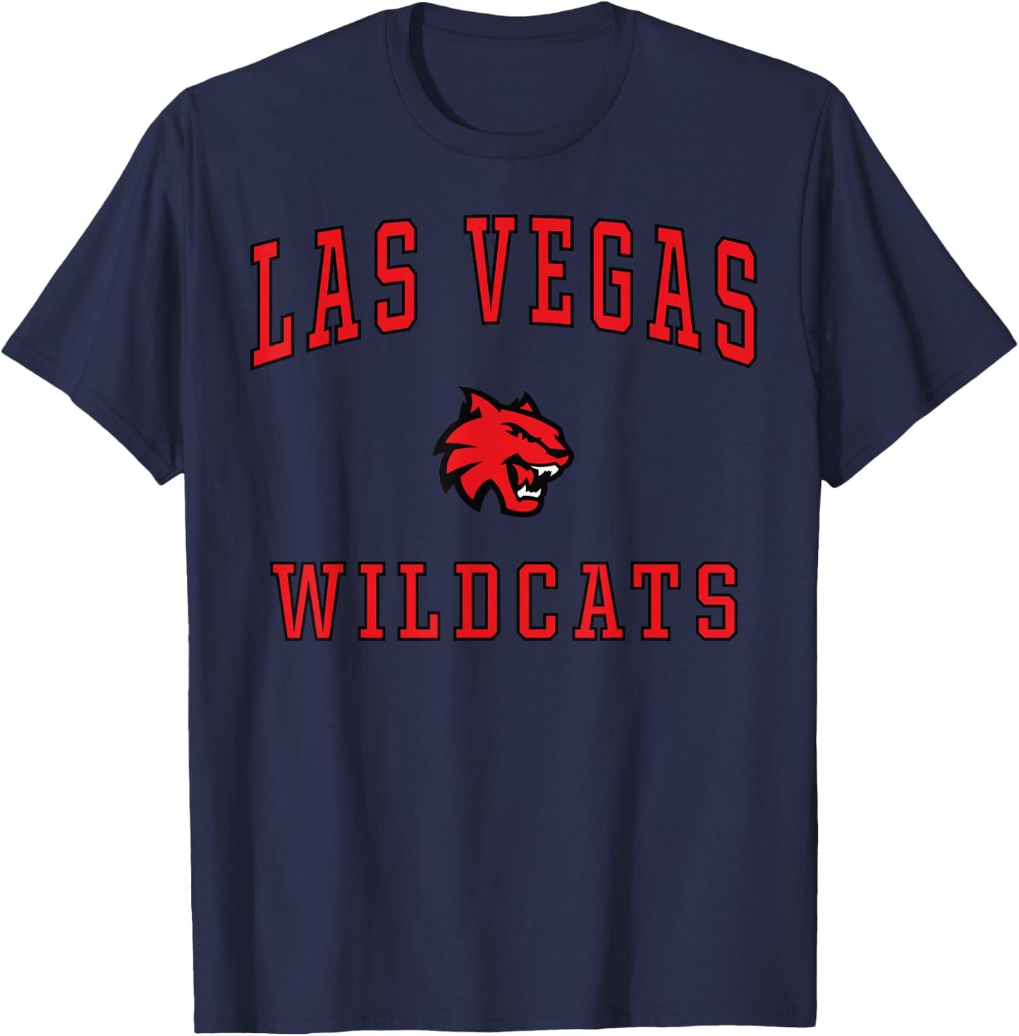 Las Vegas High School Wildcats T-Shirt - T-Shirt | Navy
