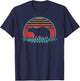 Rat Lover Animal Retro Vintage 80s Style T-Shirt - T-Shirt | Navy