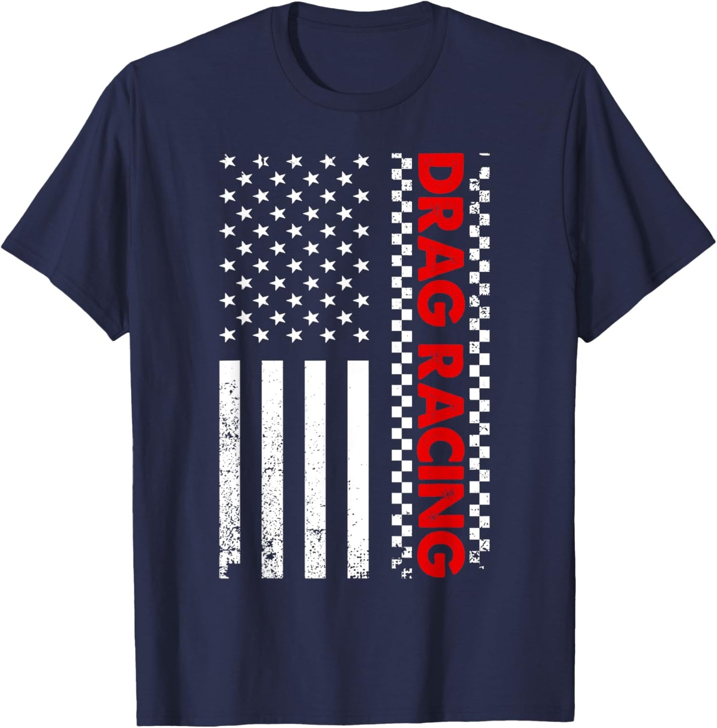 Cool Drag Racing Design Women Drag Race Car Lovers T-Shirt - T-Shirt | Navy
