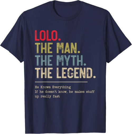 Lolo The Man The Myth The Legend He Knows Everything