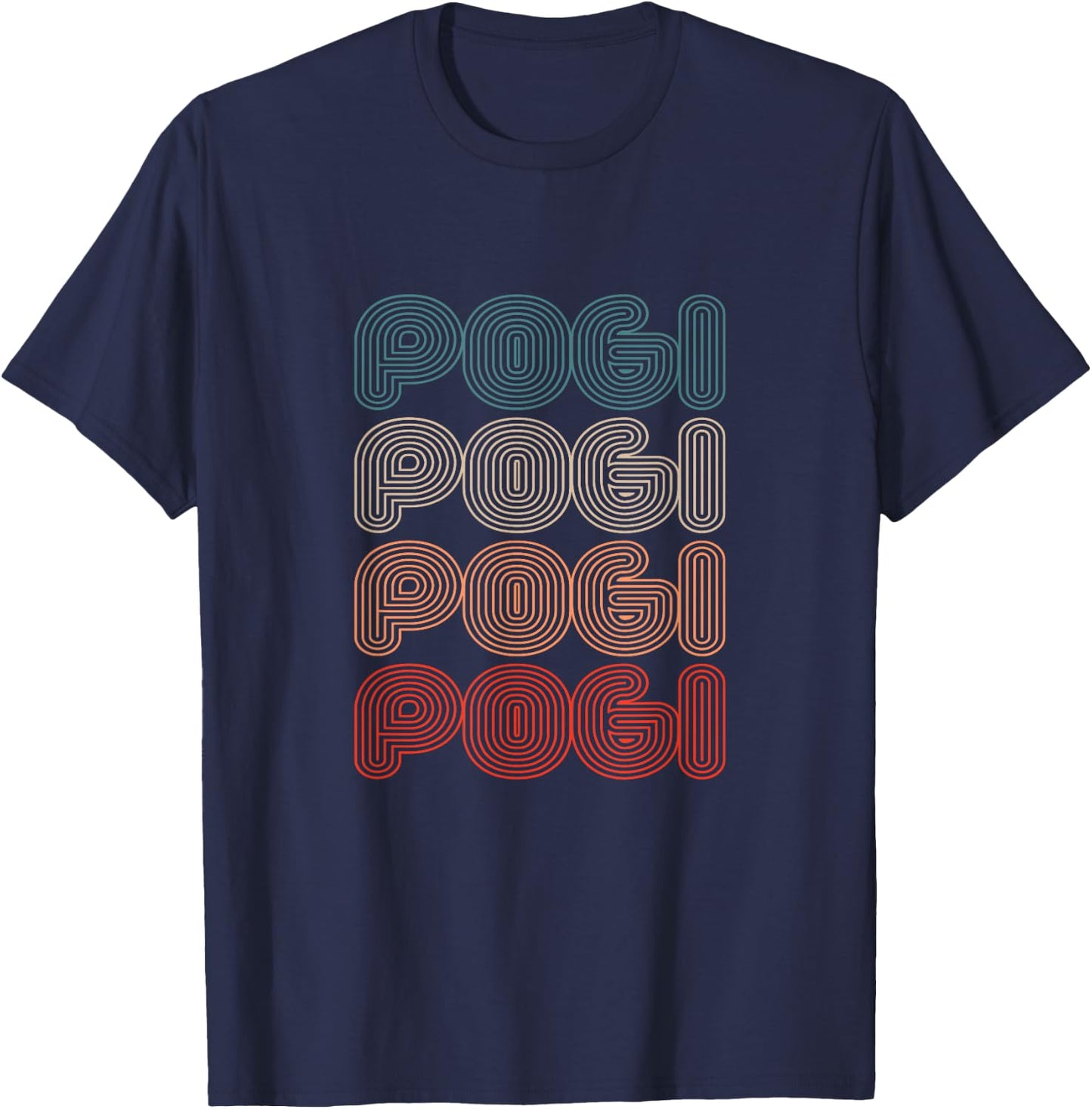 Pogi Funny Filipino Philippines Pinoy Pogi T-Shirt - T-Shirt | Navy