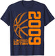 JAHRGANG 2009 OUTFIT ZUM 16. GEBURTSTAG 16th Birthday Basketball Limited Edition 2009 T-Shirt - T-Shirt | Navy