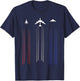 B-2 Spirit B-1 Lancer B-52 Bomber Airplane T-Shirt - T-Shirt | Navy