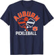 Auburn Tigers Pickleball Navy Officially Licensed T-Shirt - T-Shirt | Navy