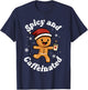 Spicy and Caffeinated Coffee Women Gingerbread Christmas T-Shirt - T-Shirt | Navy