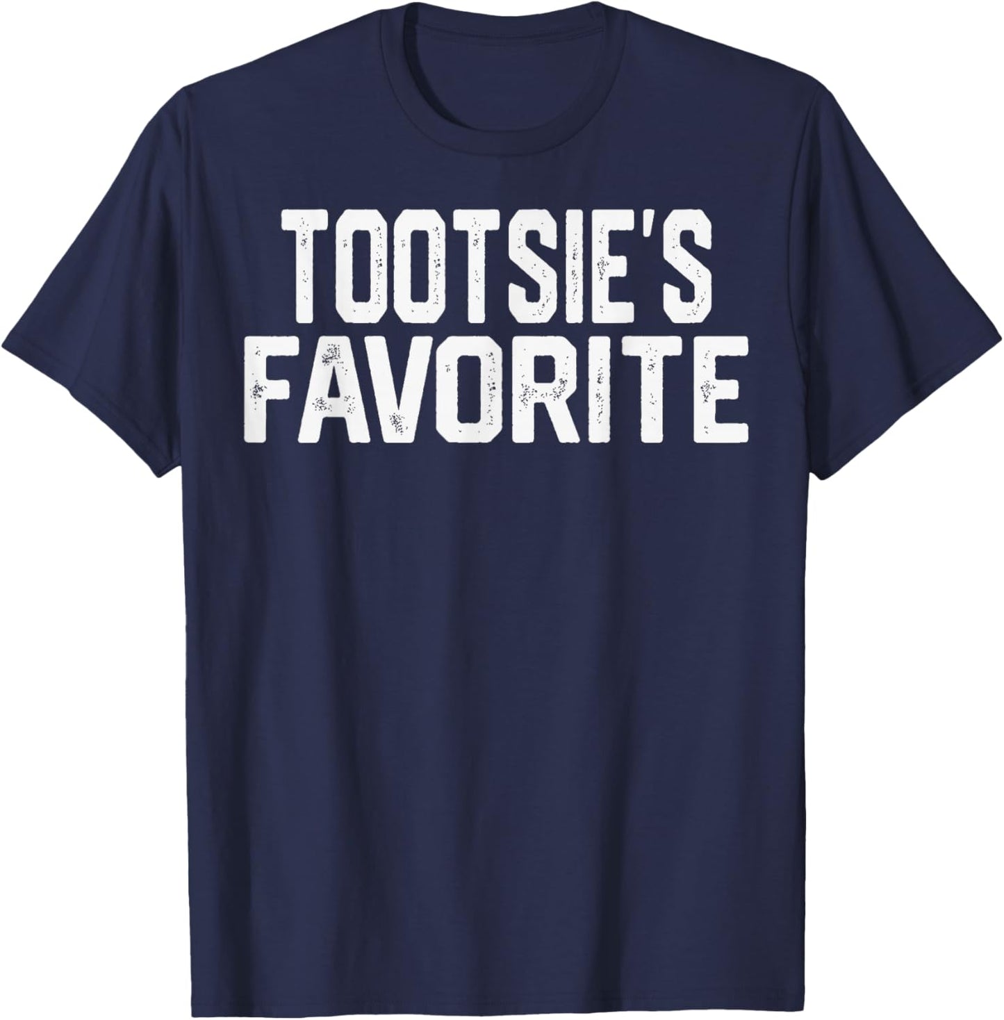 Tootsie’S Favorite Funny Grandparent Grandchild Vintage T-Shirt - T-Shirt | Navy