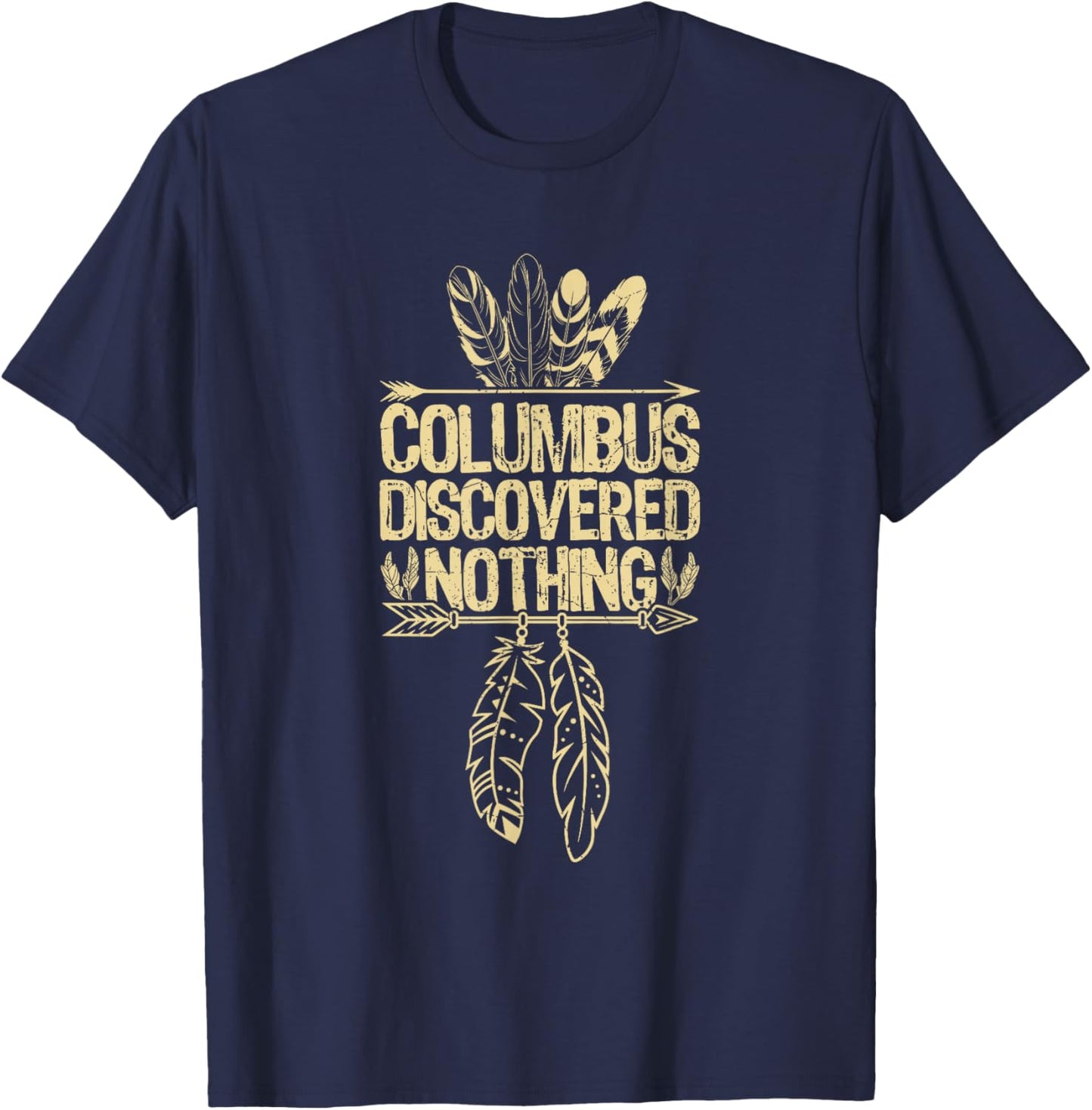 Adults, Black, Small, Short Sleeve T-Shirt - T-Shirt | Navy