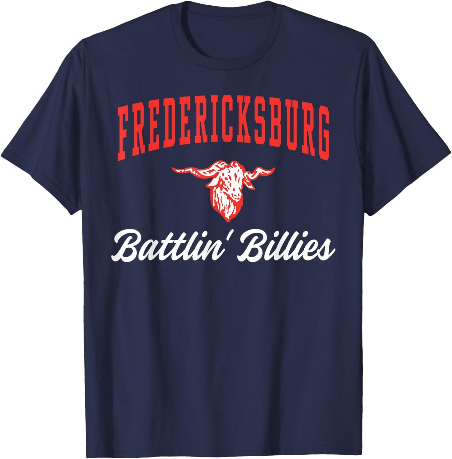 Fredericksburg High School Billies C3 T-Shirt - T-Shirt | Navy