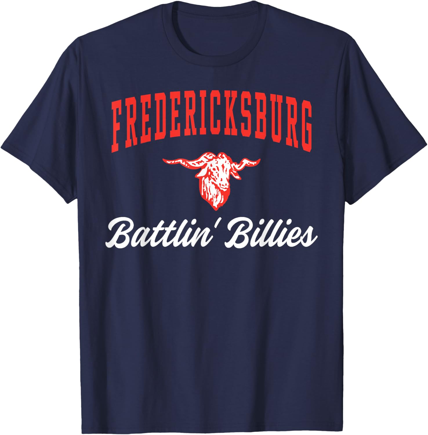 Fredericksburg High School Billies C3 T-Shirt - T-Shirt | Navy