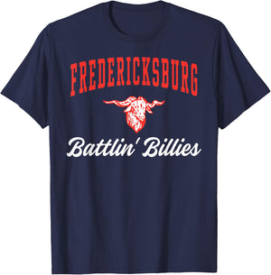 Fredericksburg High School Billies C3 T-Shirt - T-Shirt | Navy