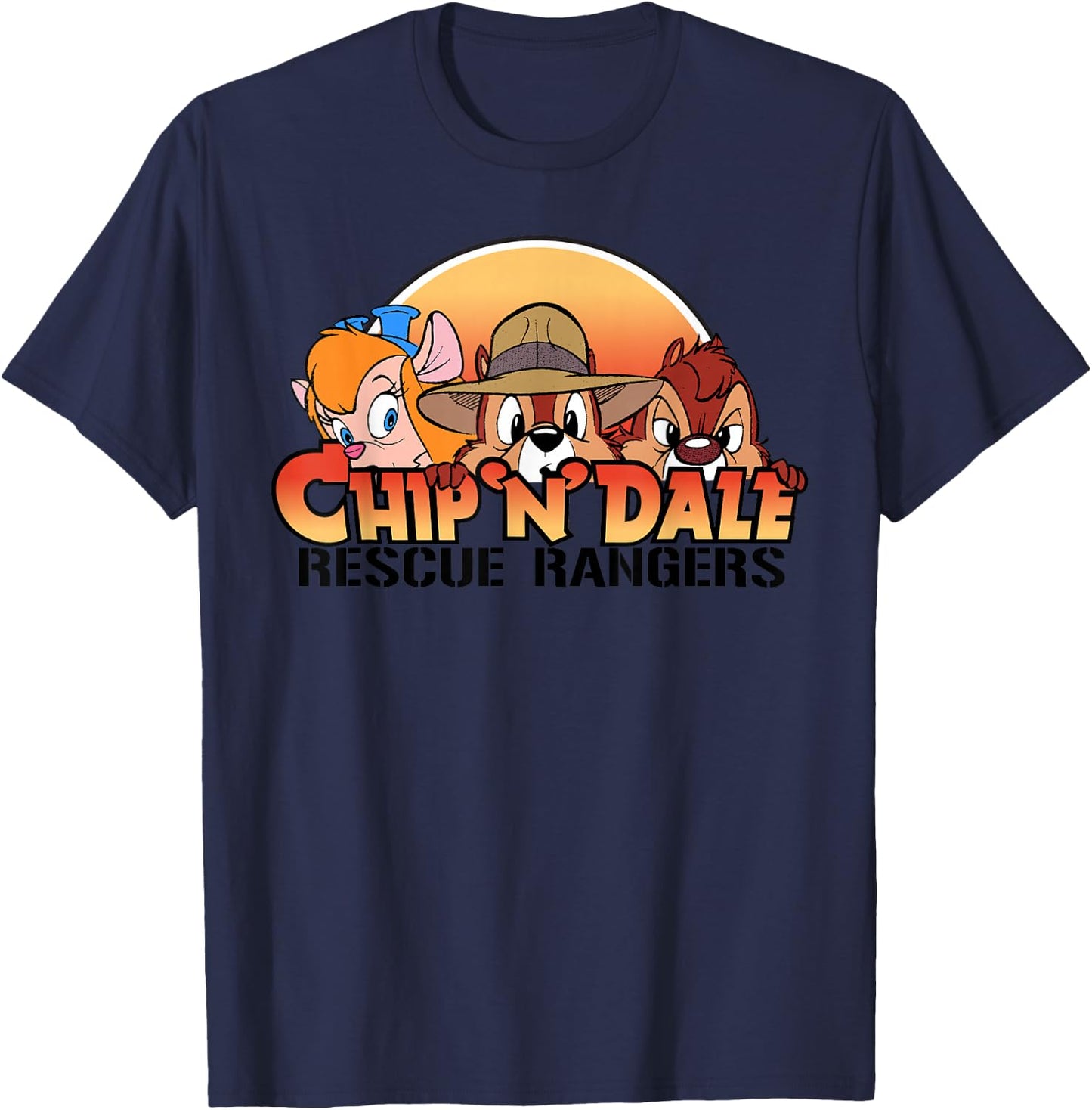 Disney - Rescue Ranger Comic Squad T-Shirt - T-Shirt | Navy