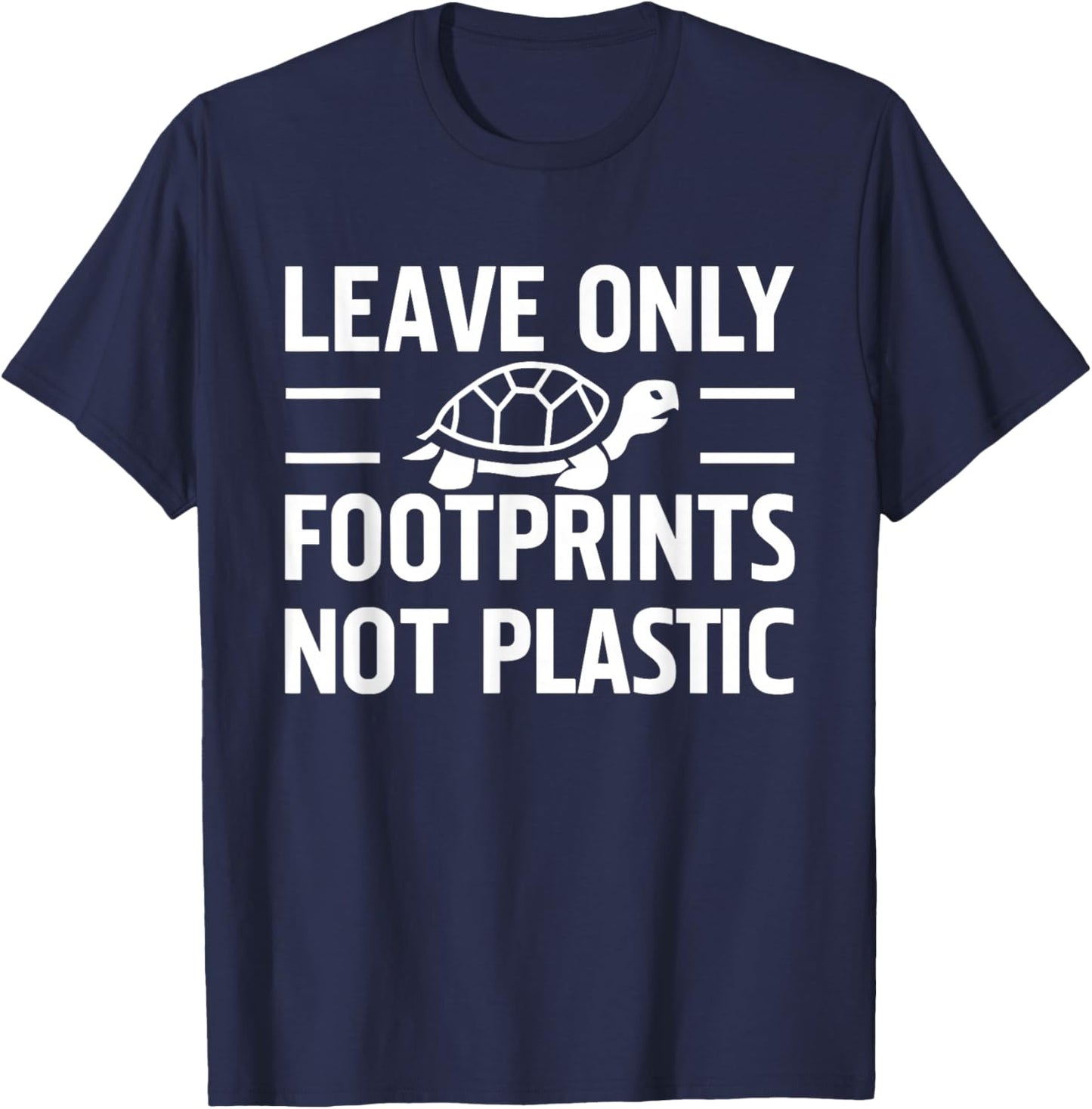 Anti Littering No Environment Recycle Trash Earth Day Gift T-Shirt - T-Shirt | Navy